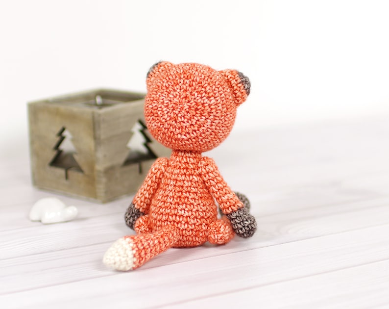 Crochet Fox Pattern Amigurumi Crochet Pattern with Step-by-Step Photos PDF in English image 6