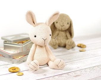 Amigurumi Bunny Pattern - Rabbit Crochet Pattern and Tutorial with Photos