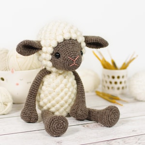 Sheep Crochet Pattern - Amigurumi Lamb Crochet Pattern and Tutorial with Photos