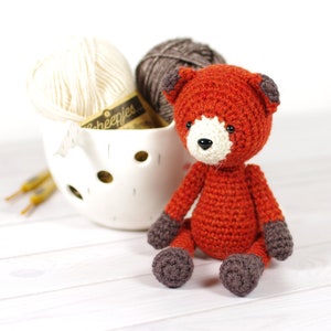 Crochet Fox Pattern Amigurumi Crochet Pattern with Step-by-Step Photos PDF in English image 4