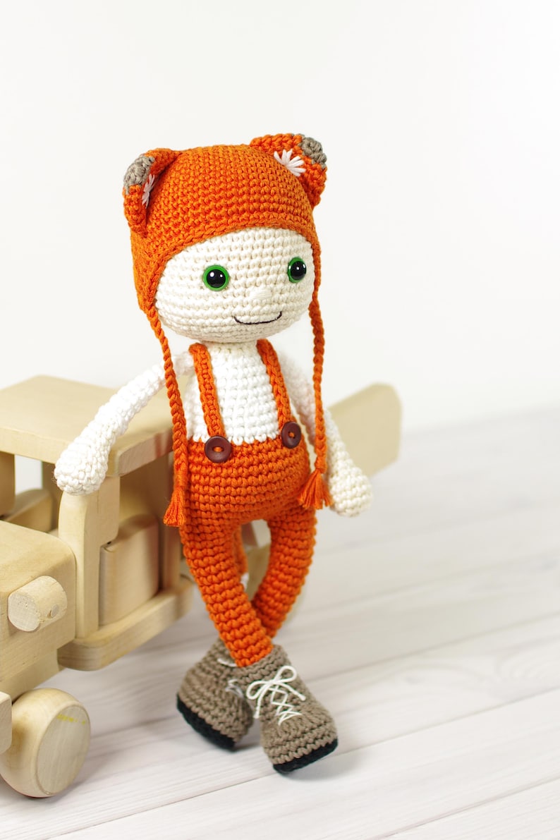 Crochet Doll Pattern - Amigurumi Pattern and Tutorial - DIY Crochet Gift image 2