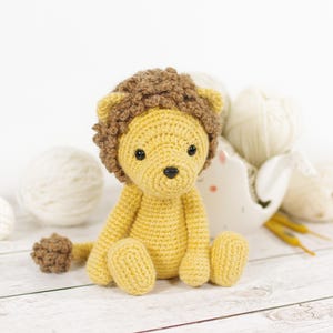 Amigurumi Lion Crochet Pattern (PDF in English)