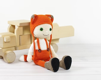 Crochet Doll Pattern - Amigurumi Pattern and Tutorial - DIY Crochet Gift