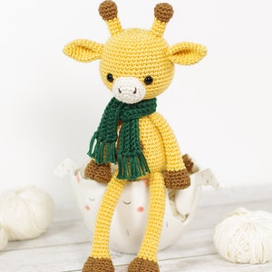 Giraffe Crochet Pattern Amigurumi Giraffe Pattern and Tutorial with Photos DIY Crochet Toy 画像 5