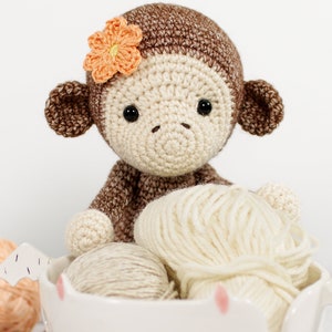 Amigurumi Monkey Crochet Pattern Cute Monkey Pattern and Tutorial with Photos image 4