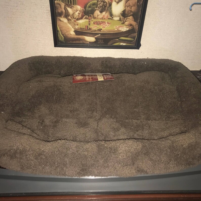 Console TV Dog Bed Buyer Arranges Shipping From Ohio Etsy