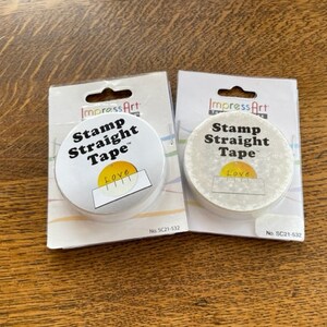 クラフトスタンプ用品 - スタンプストレートテープ - ミックスメディア用品