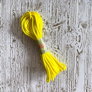 325 Paracord - Yellow Paracord - 21 ft Yellow Crafting Cord