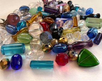 Multi Glass Crystal Beads - Multi Color Crystals - Glass Crystal Mix - Sun Catcher Crystals