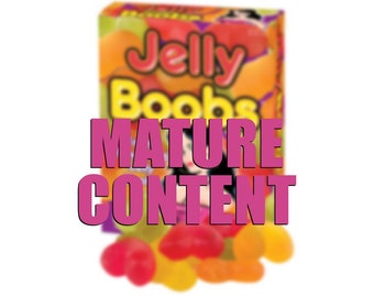 Gummy Boobs Boobies Candy Gummies Breast Cancer Awareness Decorations Bachelor Bachelorette Party Mastectomy Lesbian Booby Gay Pride Mature