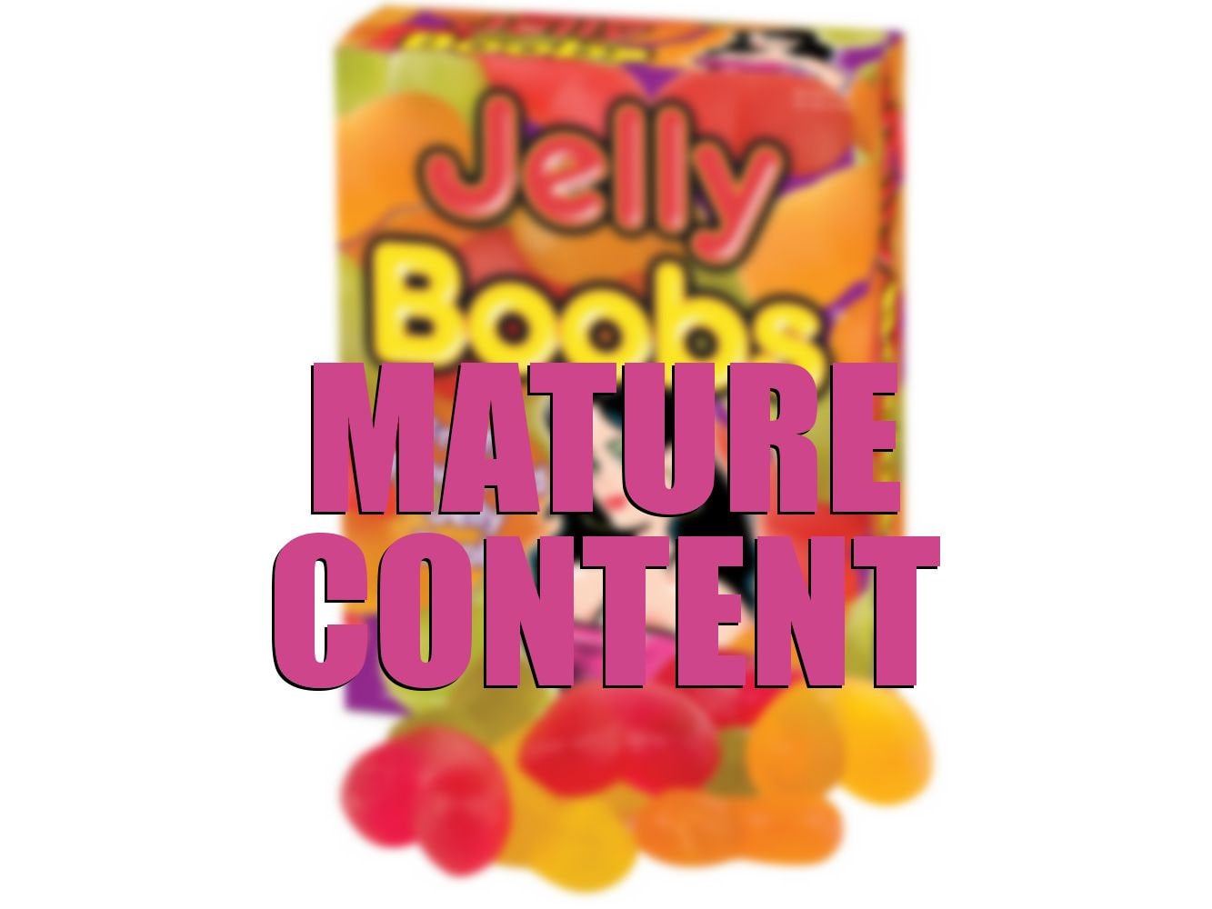  (Set/2) Fruity Flavored Gummy Candy Boobs - Bachelor