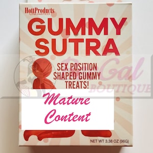 Gummy Sutra Funny Sex Position Shaped Candy Adult Mature Bachelorette