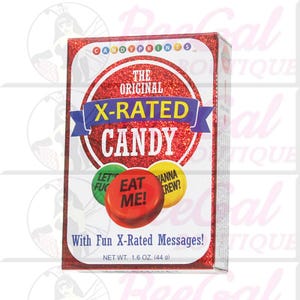 X-Rated Bachelorette Party Candy with Sexy Messages | Naughty Party Favors with Adult Messages | Funny Bridal Shower Treats Girls&#39; Nights