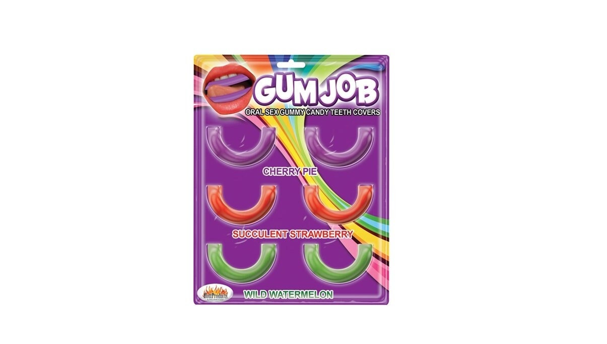 Gum Job Gummy Teeth Covers Adult Mature Bachelorette Party image