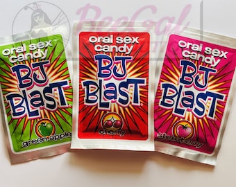 BJ Blast or Bang Candy: Bachelorette Party Favors, Gay Pride