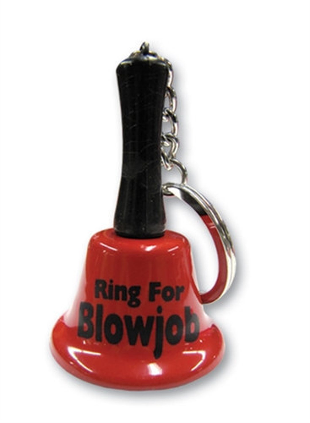 Ring for Blowjob Keychain Bell Adult Mature Birthday