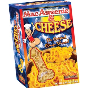 MacAweenie and Cheese Adult Pasta Bachelorette Party Favors Food Gay Bachelor