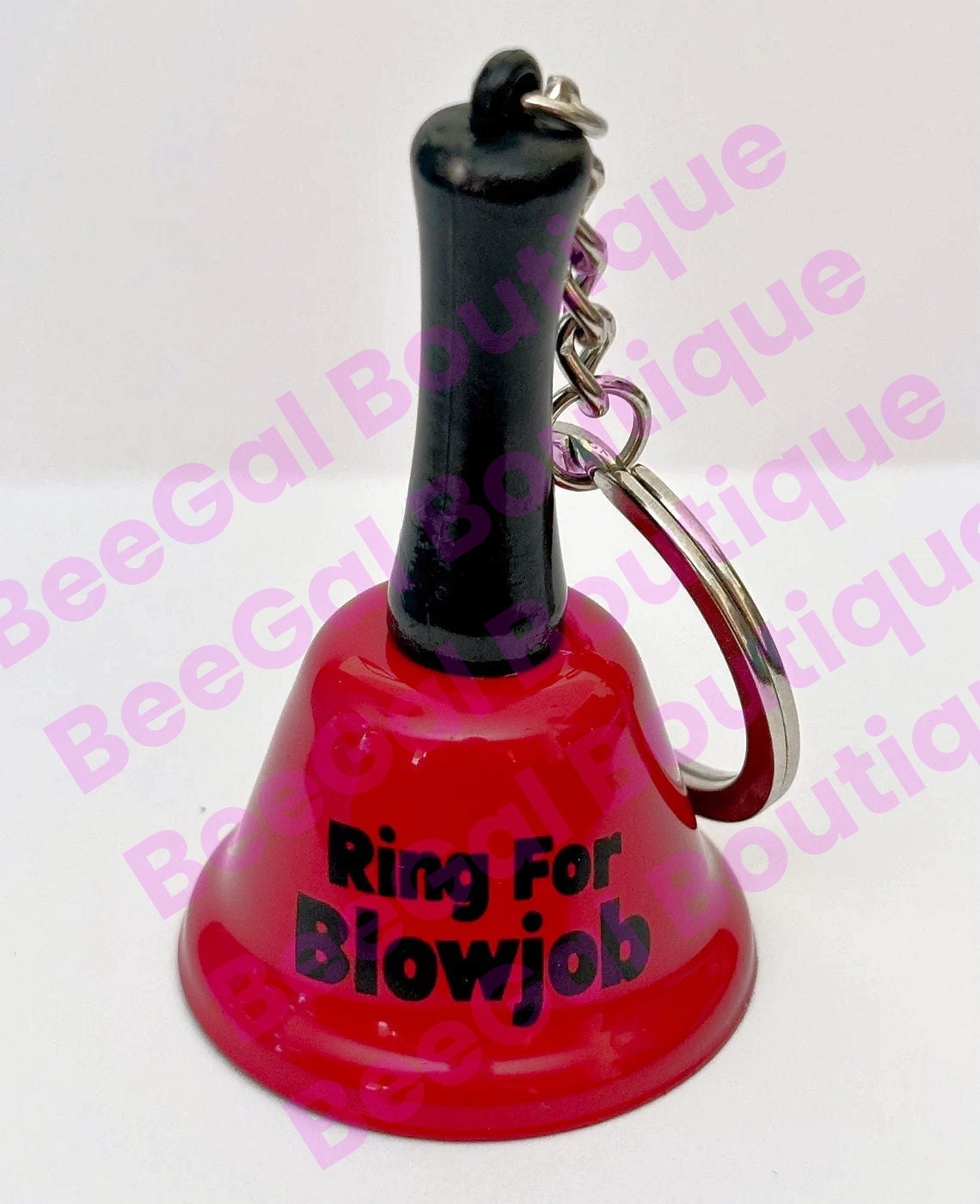 Ring For Blowjob Keychain Bell Blow Job Keychain Party Favor Bachelorette Party Favor Gay Bachelor Party Favor Father's Day Gag Gift