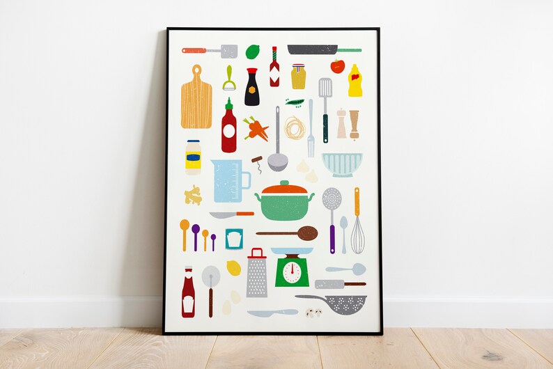 Kitchen Decor Kitchen Utensils Kitchen Tools Kitchen Etsy