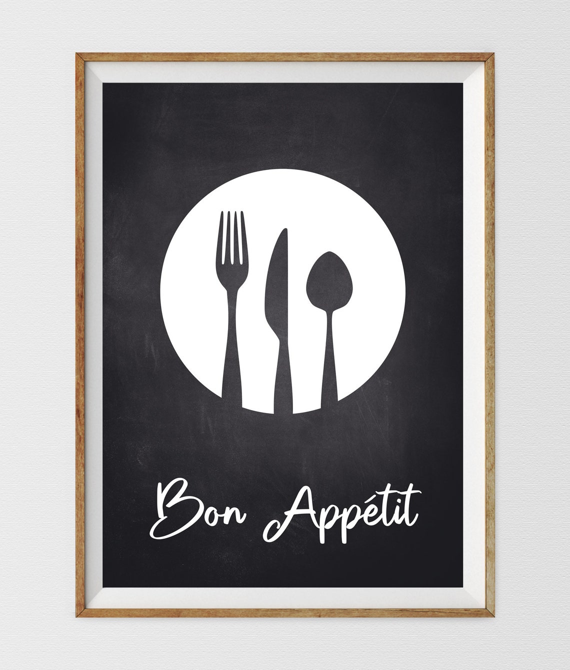 Bon Appetit Food Quote Kitchen Quote Kitchen Decor Kitchen Etsy