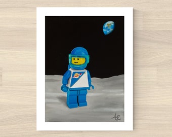 To Boldly Go Art Print