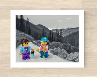 Sister Adventure Art Print