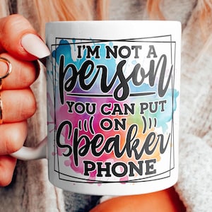 Sarcastic Mug Wrap: Funny Quote Sublimation Design (Digital Download)