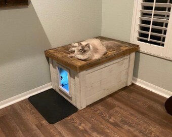 homemade dog proof litter box