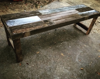 Custom Reclaimed bench