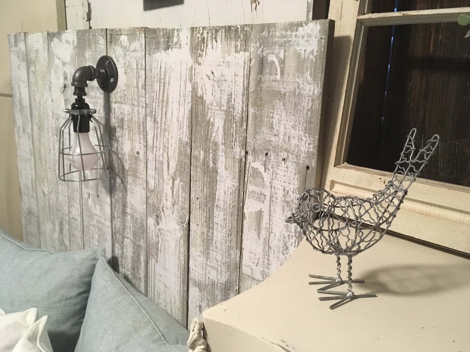 Curated Whitewashed Reclaimed Wood Headboard Price Gallery View 46