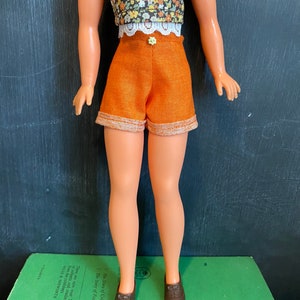 Orange shorts for Sindy. Adult collectors only. image 1