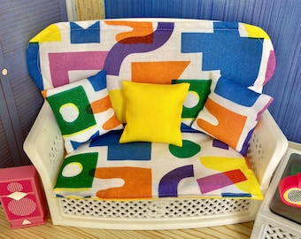 80s style Sofa Set for Sindy and friends.