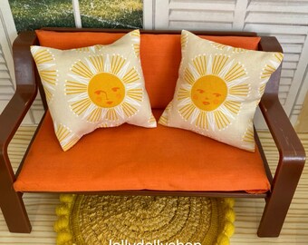 Sunshine Cushions for Sindy and friends.