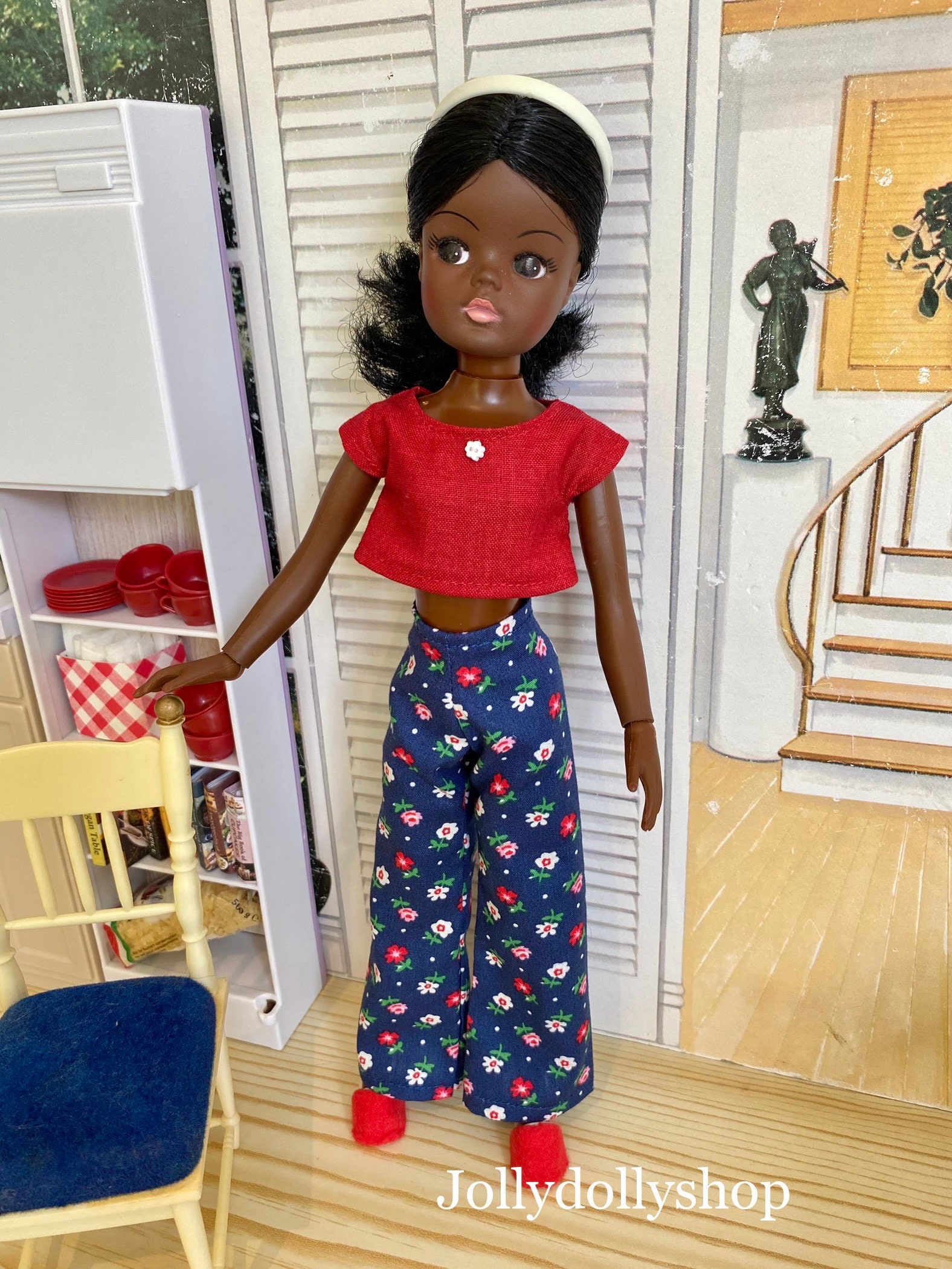 Black sindy store doll