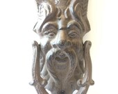 Cast Iron Neptune Nautical Door Knocker Front Door Hardware