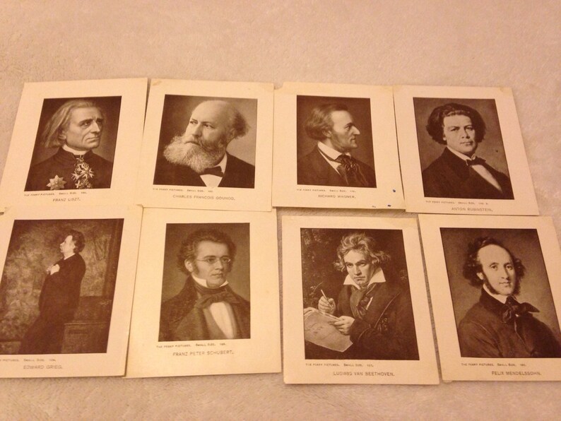 The Perry Pictures 1900 Famous People Photos LOT