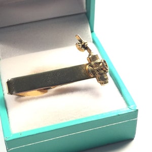Torch Tie Clip Bar Plumber Construction Fathers Day Gift