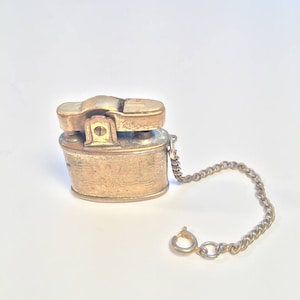 Brass Lighter 1940s Miniature Mini Collectible lighter Vintage Ladies Purse Lighter image 1