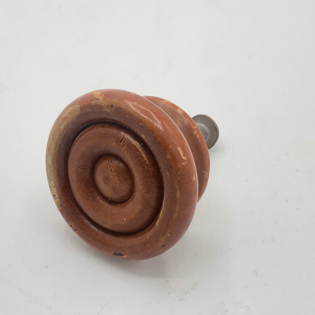 Large Wooden Knobs Mid Century Dresser Drawer Pulls Handles Drawer