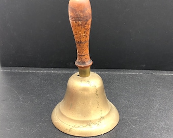 Decorazione per la casa con campana vintage in ottone
