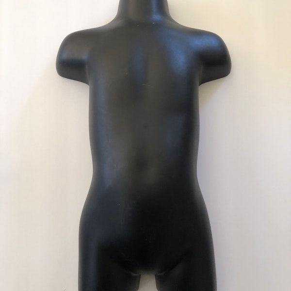 Toddler Body Mannequin Plastic Clothing Form 2 to 4 Years 2T 3T 4T