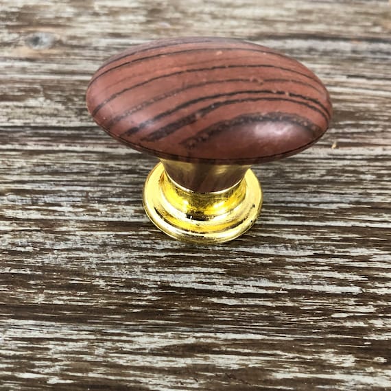 brown knobs for dresser Unique Bargains 4pcs Round Wood Drawer Knob 1-3/4-Inch Diameter Flat Head Dresser Knobs Wooden Knobs with Screws for Furniture Drawer Dresser Wardrobe Cupboard Walnut in the Drawer Pulls department at Lowes.com