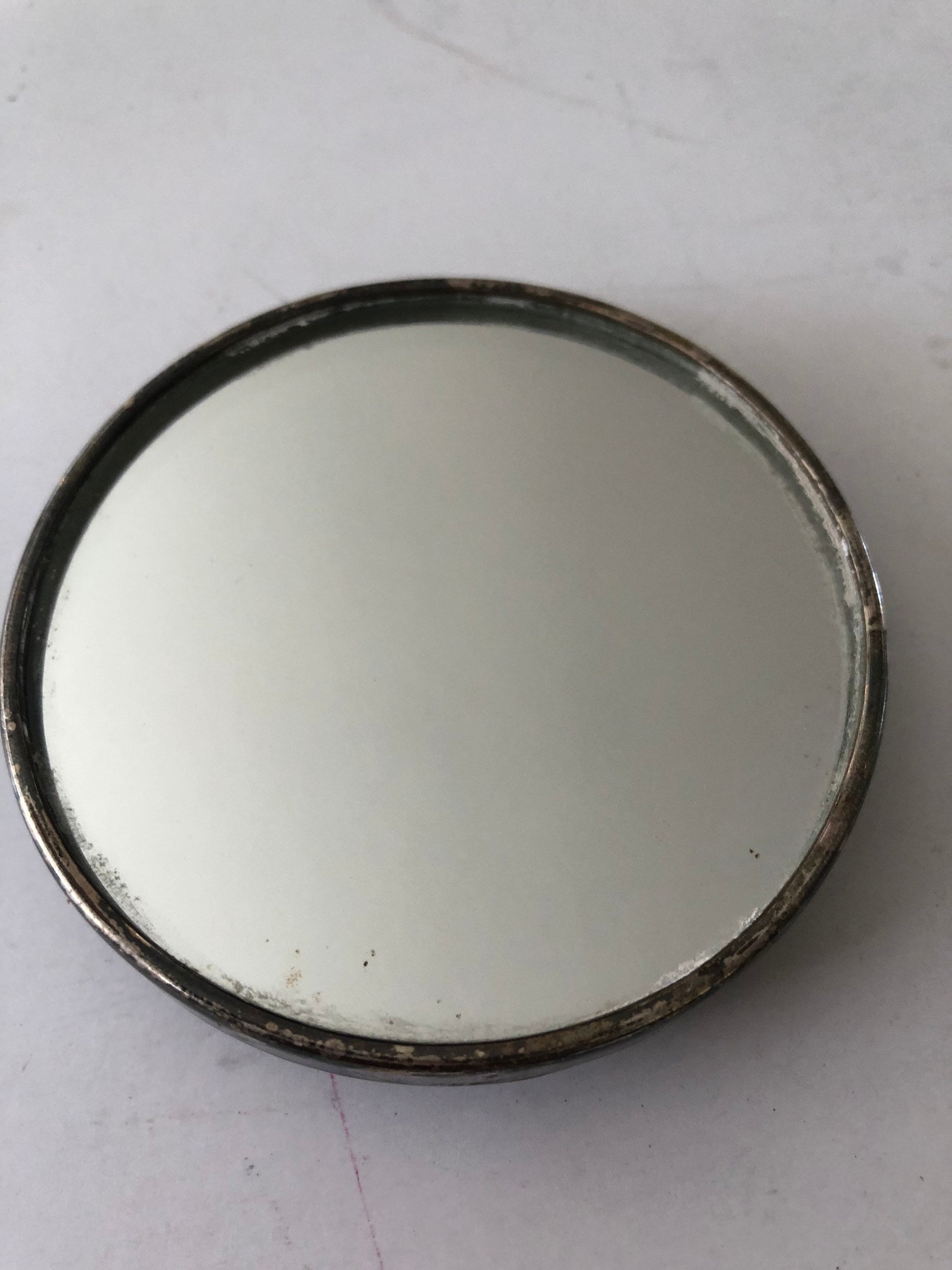 Silver Purse Mirror 