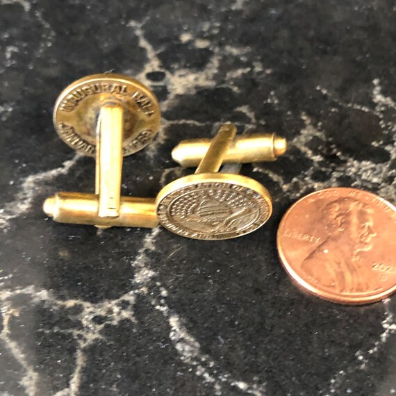 Vintage Presidential 1969 Inaugural Ball Cufflinks Ni… Gem