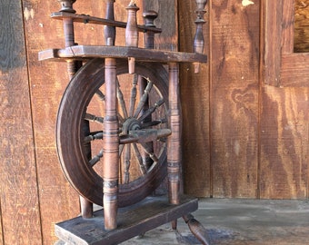 Adventures in Refurbishing a Stunning Antique Spinning Wheel
