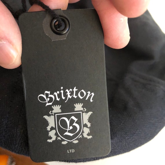 Brixton Navy Cotton Newsie News Boy Ladies Soft C… - image 3