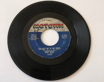 Mary Wells Old Love, You Beat Me To The Punch Vintage Vinyl Single 45 RPM  Record Vintage