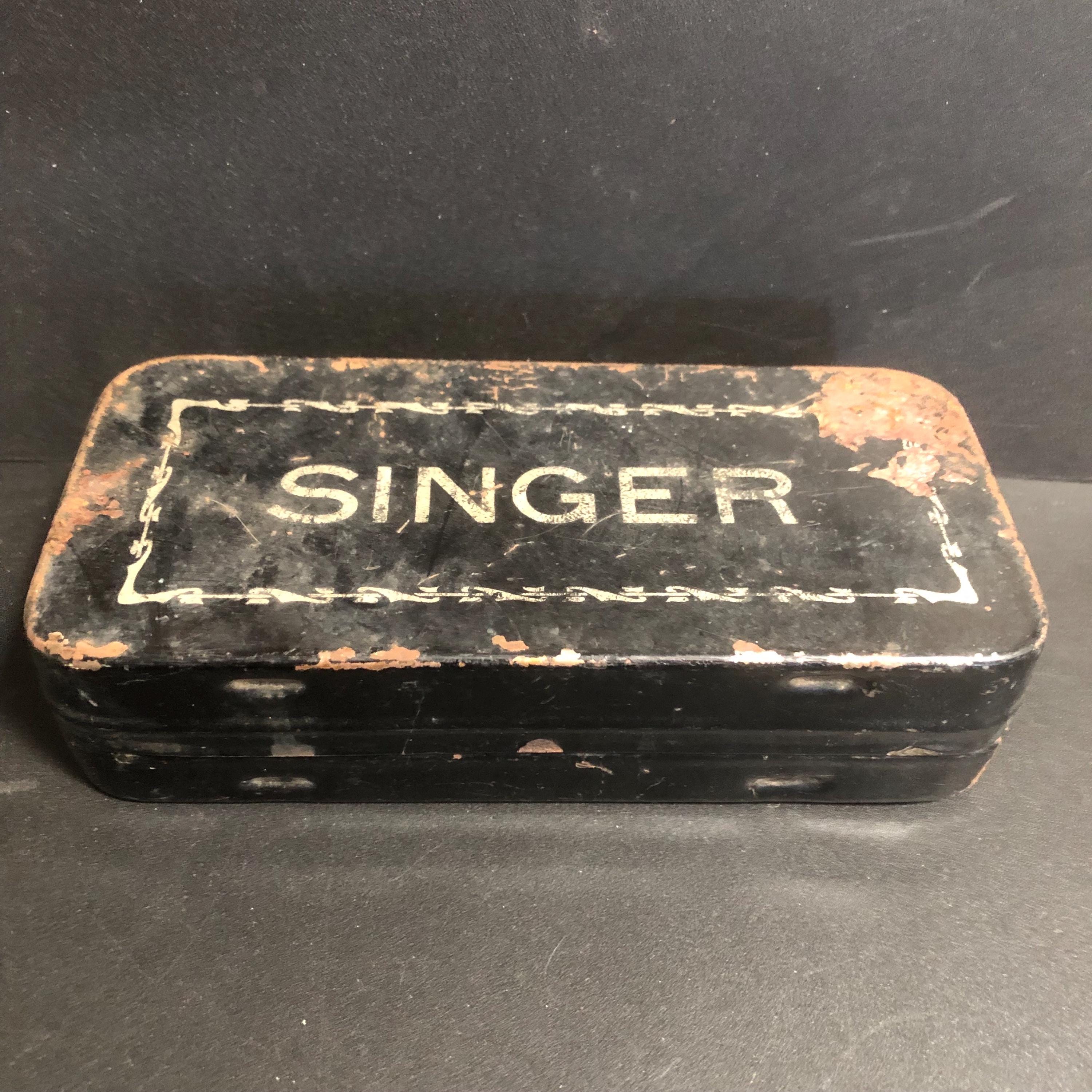 Singer Sewing Tin - Etsy