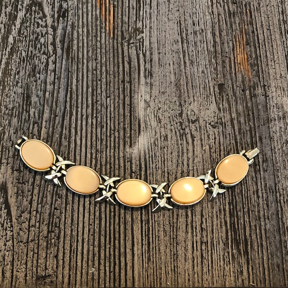 Coro Mid Century Chunky Butterscotch Bracelet Cost