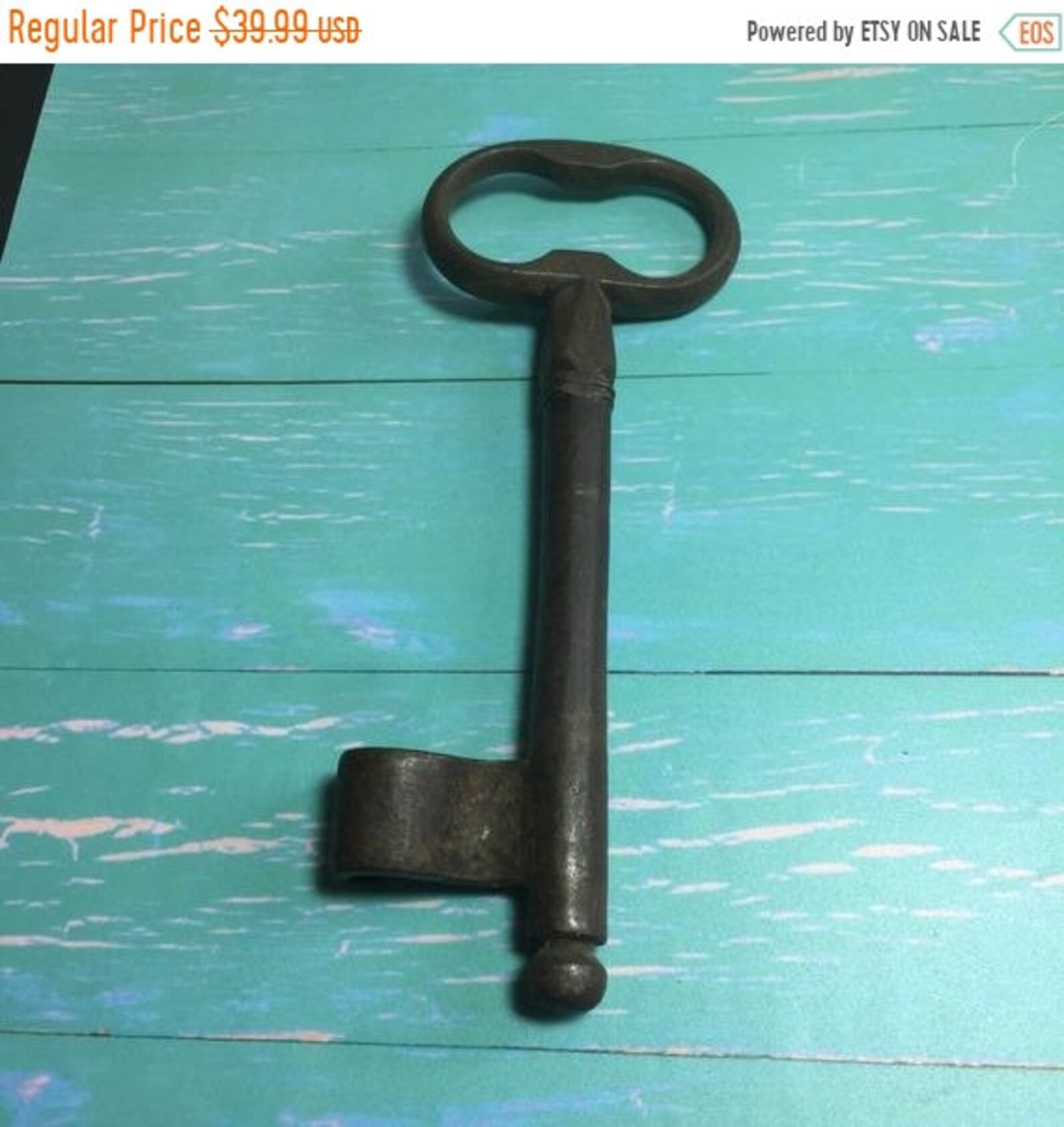 Large Iron Cast Iron Key Antique Key Rustic Key Primitive Etsy